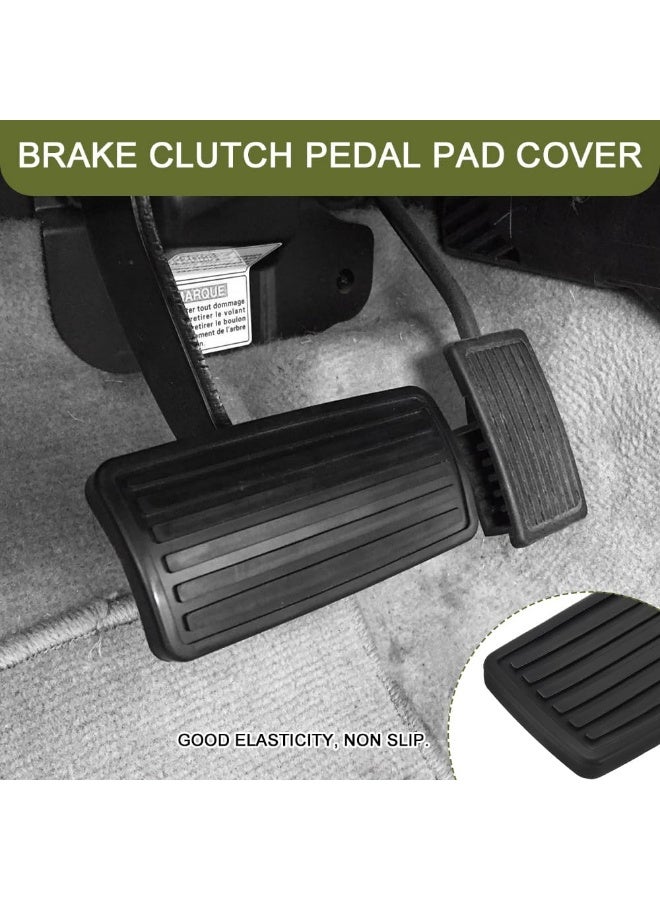 Brake Clutch Pedal Pad Cover, Pedal Accessories, 46545-S84-A81 Rubber Pad Manual Replacement, Car Accessories Accelerator Transmission Foot Treadle Compatible with Honda Accord CR-V Civic - Image 4